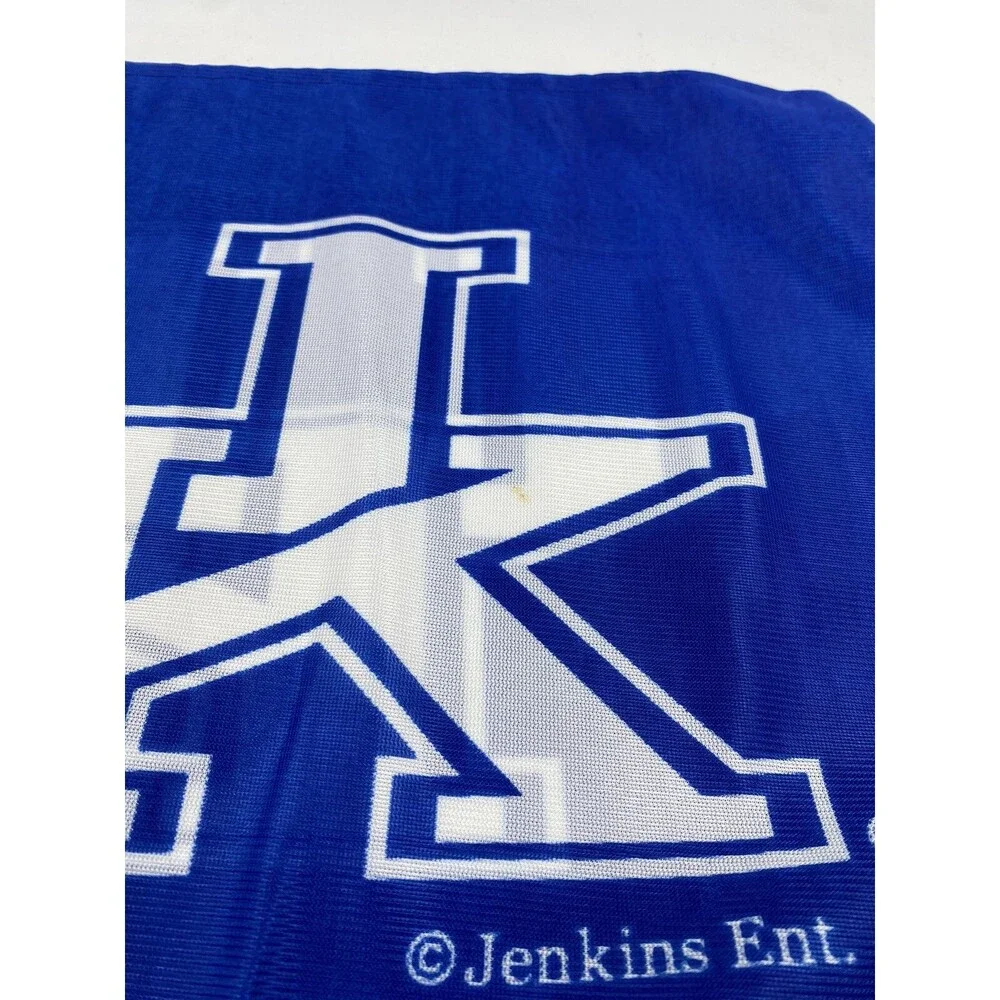 University of Kentucky Wildcats Blue White Car Flag